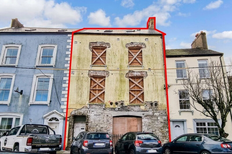 Derelict Townhouse For Sale 3 Strand Street, Youghal, Co. Cork