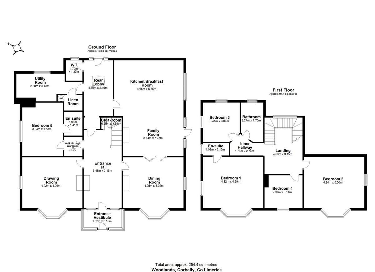 Edwardian Residence For Sale: Woodlands, Mill Road, Corbally, Co. Limerick