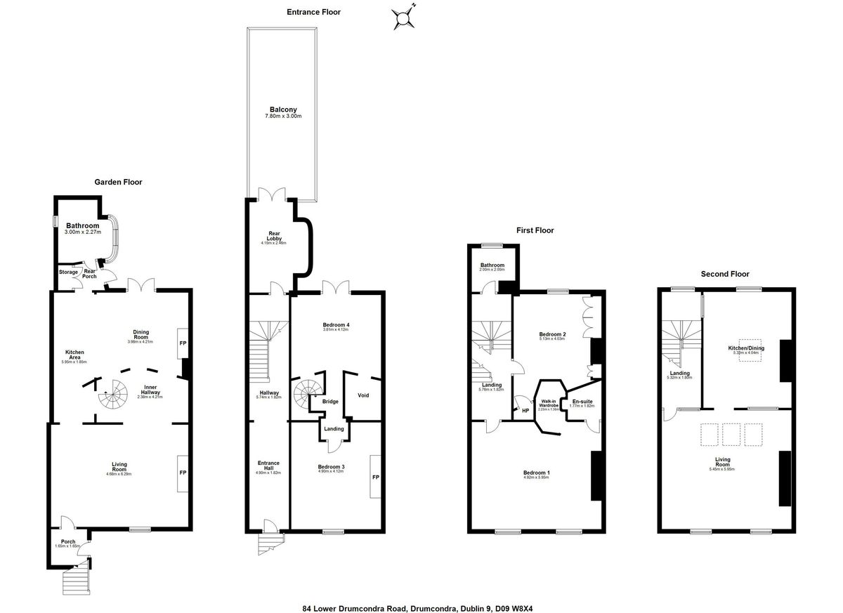 Georgian Townhouse For Sale: 84 Lower Drumcondra Road, Drumcondra, Dublin 9