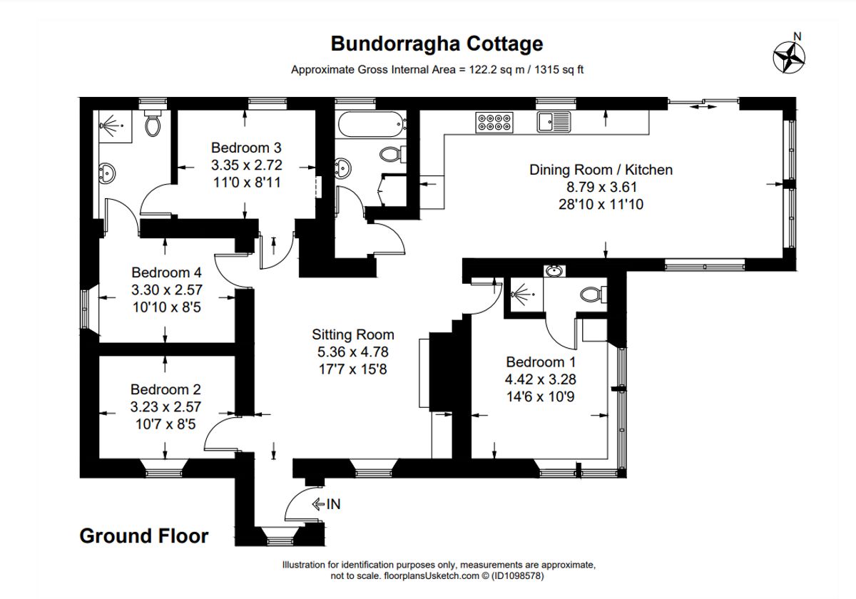 Cottage For Sale: Bundorragha Cottage, Leenane, Co. Mayo